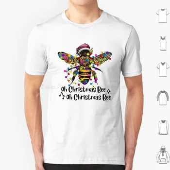 Oh Christmas Bee, Oh Christmas Bee, Футболка для мужчин, Женщин, детей 6Xl, Oh Christmas Bee, Oh Christmas Bee